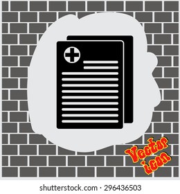 Medical records icon