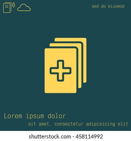 Medical records icon