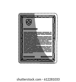 Medical report document