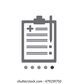 Medical report icon
