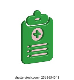 Medical Report icon illustration vector design template