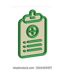 Medical Report icon illustration vector design template