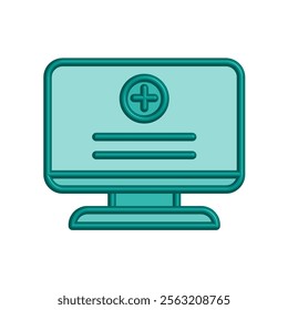 Medical Report icon illustration vector design template