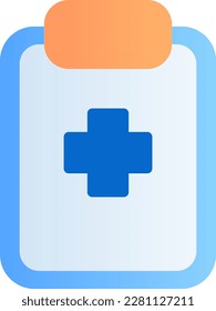 Medical Report icon represents a document that contains a patient's medical history, diagnosis, and treatment plan