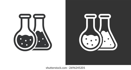 Icono de Investigación Médica. Icono de la serie de glifos sólidos