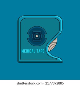 Medical ribbon illustrator vector graphics suitable for your business product