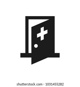 medical room vector icon