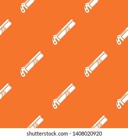 Medical saw pattern vector orange for any web design best