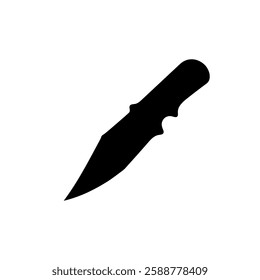 Medical scalpel vector icon. Hospital surgery knife  silhouette vector icon sign symbol illustration design.