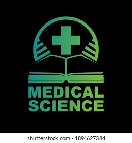 Medical Science Logo Design Vector