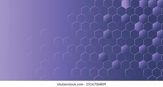 Medical sciences Abstract background illustration. Background of hexagons abstract
