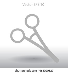 Medical scissors vector illustration