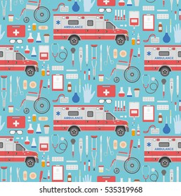 Medical seamless pattern