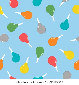 Medical seamless pattern. Simple illustration of medical pear vector pattern for web