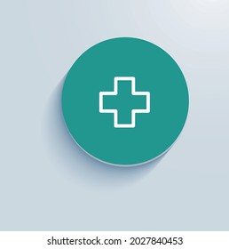 medical security icon vector design