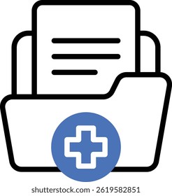 Medical Services Colored Outline icon