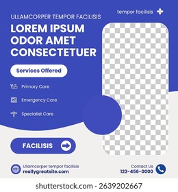 Medical Services Instagram Post Free Download