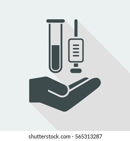 Medical services - Vector flat icon