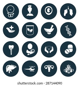 Medical set icon