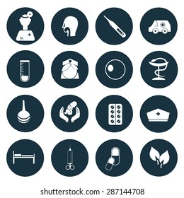 Medical set icon