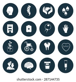 Medical set icon