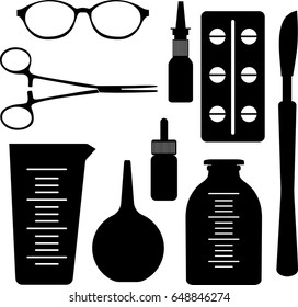 Medical set icon