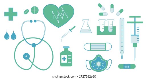 Medical set, idea for your design 