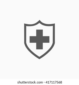 medical shield icon