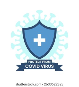Símbolo de Proteção contra Covid