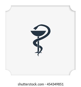 Medical sign icon.