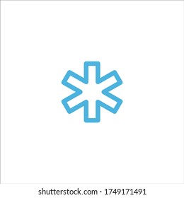 medical sign icon flat vector logo design trendy illustration signage symbol graphic simple
