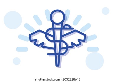 Medical sign icon symbol sign from modern healthcare collection for mobile concept and web apps design. Medical and medicine related vector line icons. 