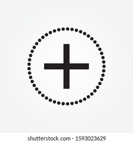 medical sign line icon design 