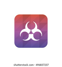 Medical sign shiny button.VECTOR..EPS 10