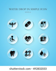 Medical Simple icon set