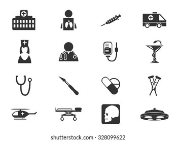 medical simply symbol for web icons