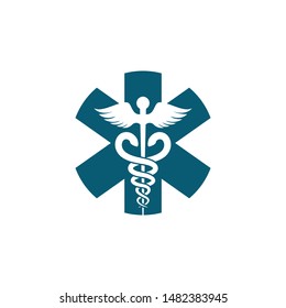 medical snake icon vector illustration design