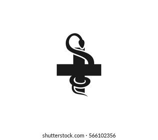 Medical Snake Logo