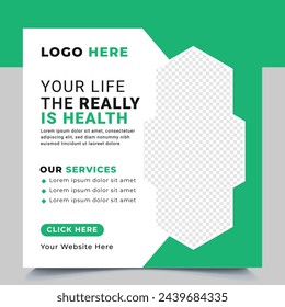 Medical Social Media Post Design