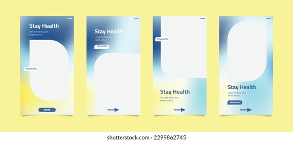 Medical Social Media Post Template, Editable Healthcare Social Media Banner Template. Social media post design free vector. Anyone can use This Design Easily,Banner,Poster,Instagram story	