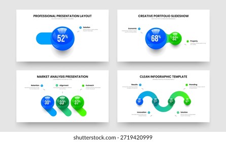Medical Solution One Two Three Four Step Diagram Presentation Layout Vector Illustration Bundle. Enterprise Planning 1 2 3 4 Element Infographic Frame Template Collection.
