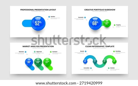 Medical Solution One Two Three Four Step Diagram Presentation Layout Vector Illustration Bundle. Enterprise Planning 1 2 3 4 Element Infographic Frame Template Collection.