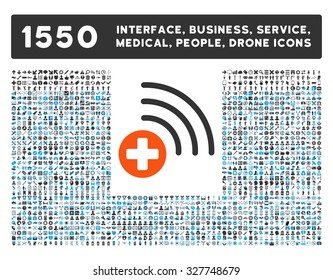 Medical Source V2 and other web interface, business tools, people poses, medical service vector icons. Style is flat symbols, bicolored, rounded angles, white background.