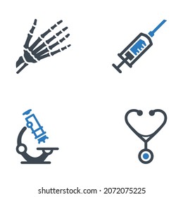 Medical Specialties Icon Set -12