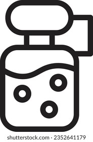 Medical Sport Water Outline Icon