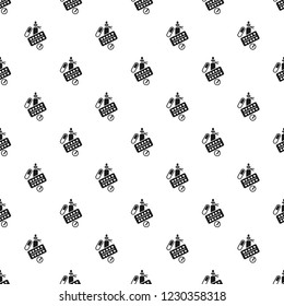 Medical spray pattern seamless vector repeat for any web design