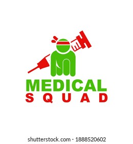 Medical Squad Logo Design Vector