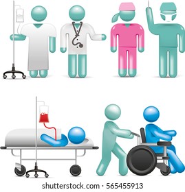 Medical Staff Stock Vector (Royalty Free) 565455913 | Shutterstock