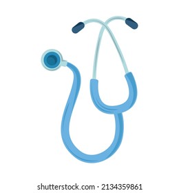 medical stethoscope equipment icon isolated