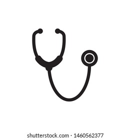 Medical. Stethoscope icon in flat design